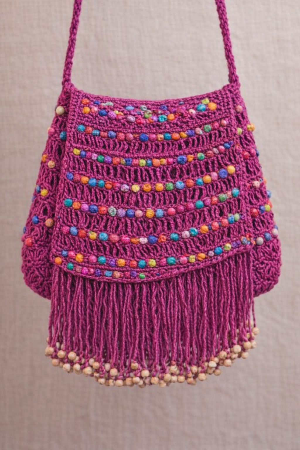 Borsa con perline