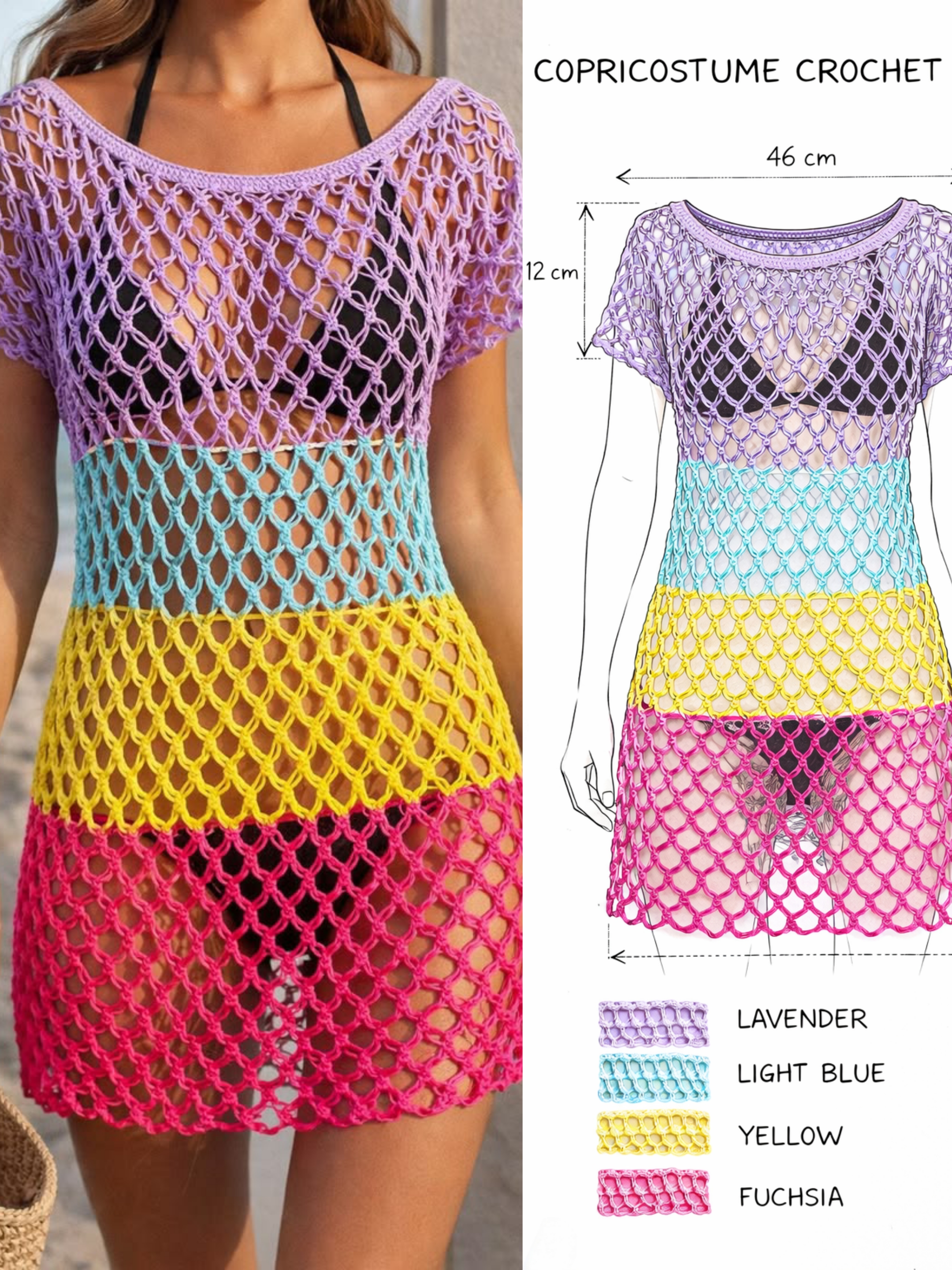 Copricostume Crochet